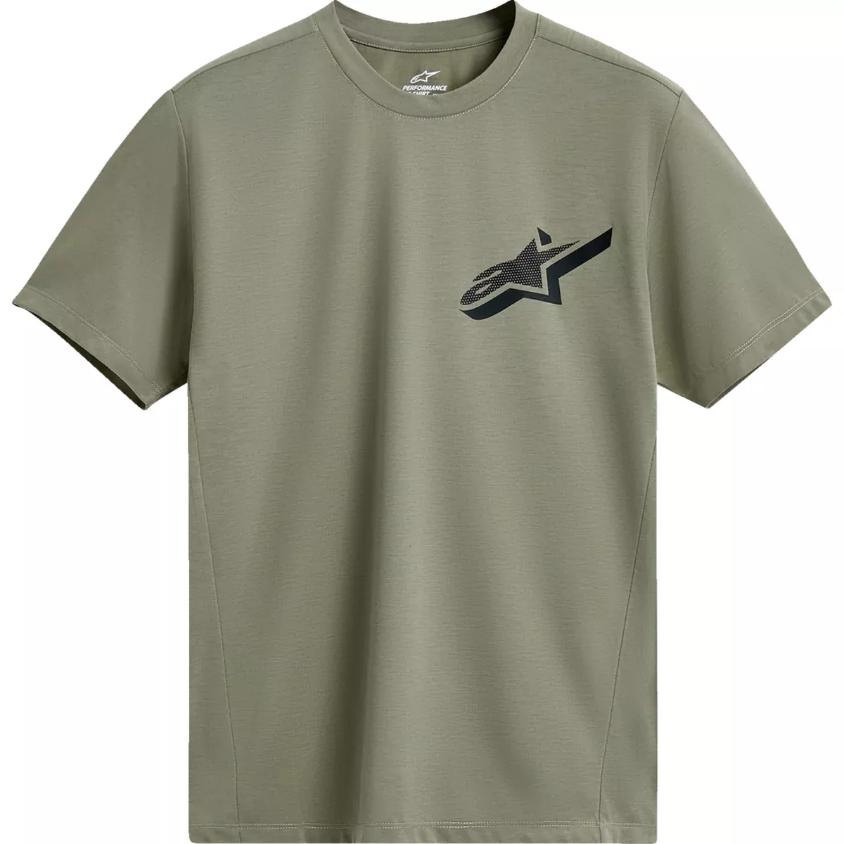 ALPINESTARS Attrition Performance T-Shirt Light – Green/Black