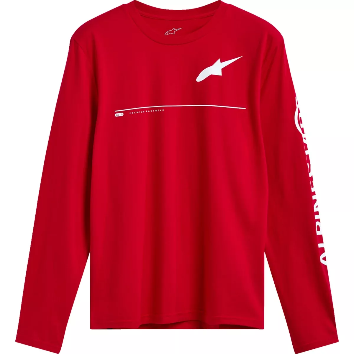 ALPINESTARS Committed Long-Sleeve CSF T-Shirt Red