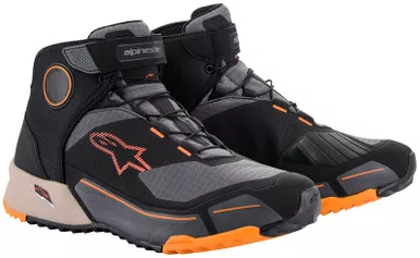 Alpinestars CR-X Drystar Black Orange Riding Shoe