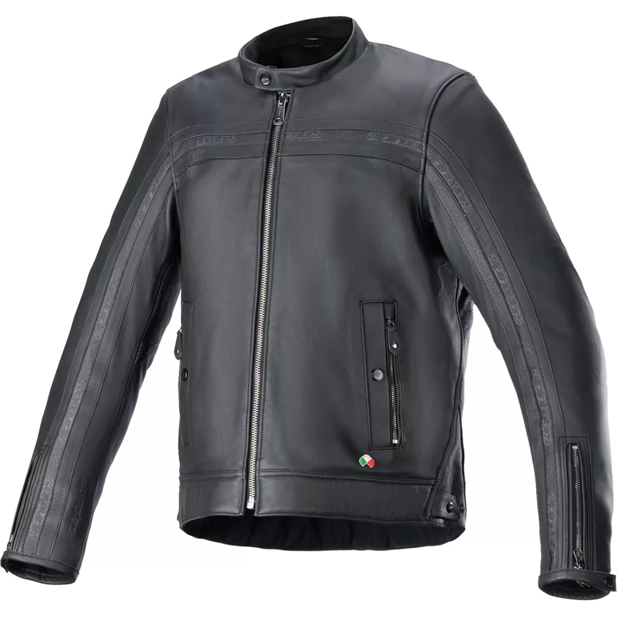 ALPINESTARS Dyno Leather Jacket Black/Black