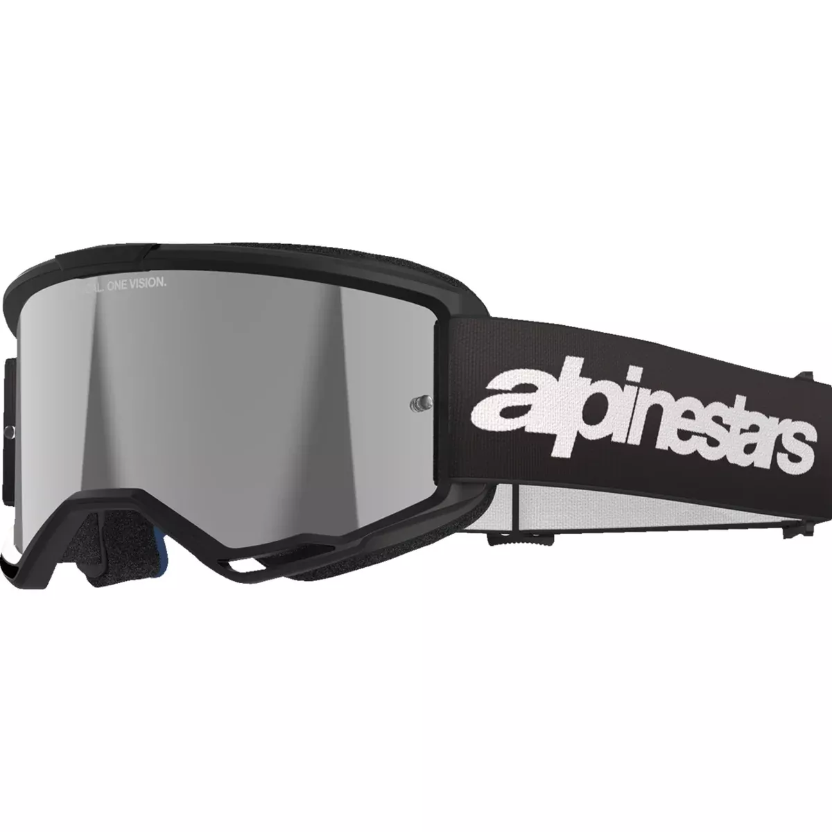 ALPINESTARS GOGGLES Vision 3 Wordmark Goggle – Silver Mirror