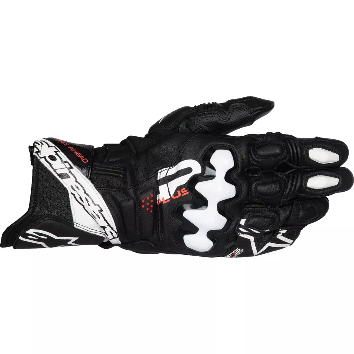 ALPINESTARS GP Plus R V3 Leather Gloves Black/White
