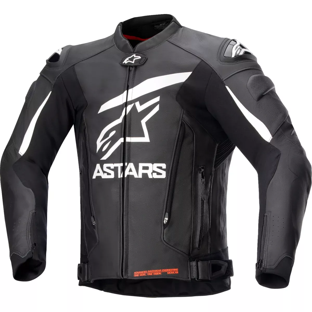 ALPINESTARS GP Plus v4 Leather Jacket Black/White – US / EU