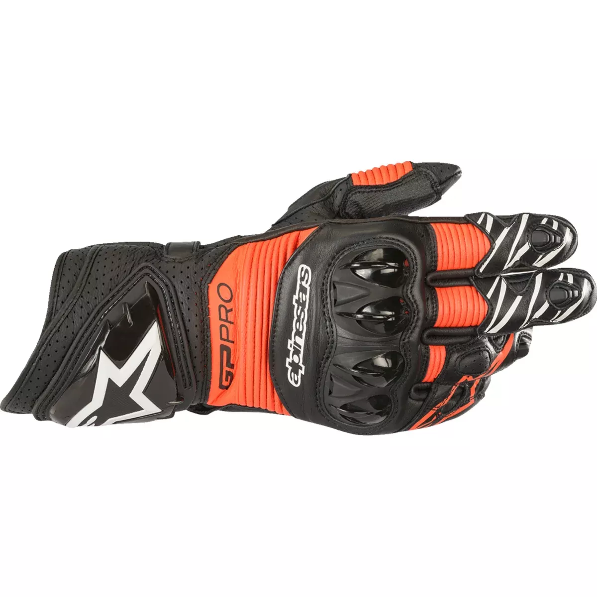 ALPINESTARS GP Pro RS3 Gloves Black/Fluo – Red