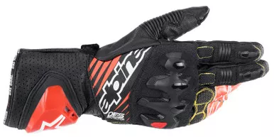 Alpinestars GP Tech V2s Black White Red Fluo Glove