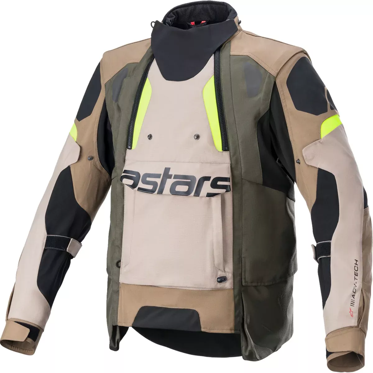 ALPINESTARS Halo Drystar Jacket Black/Sand/Yellow