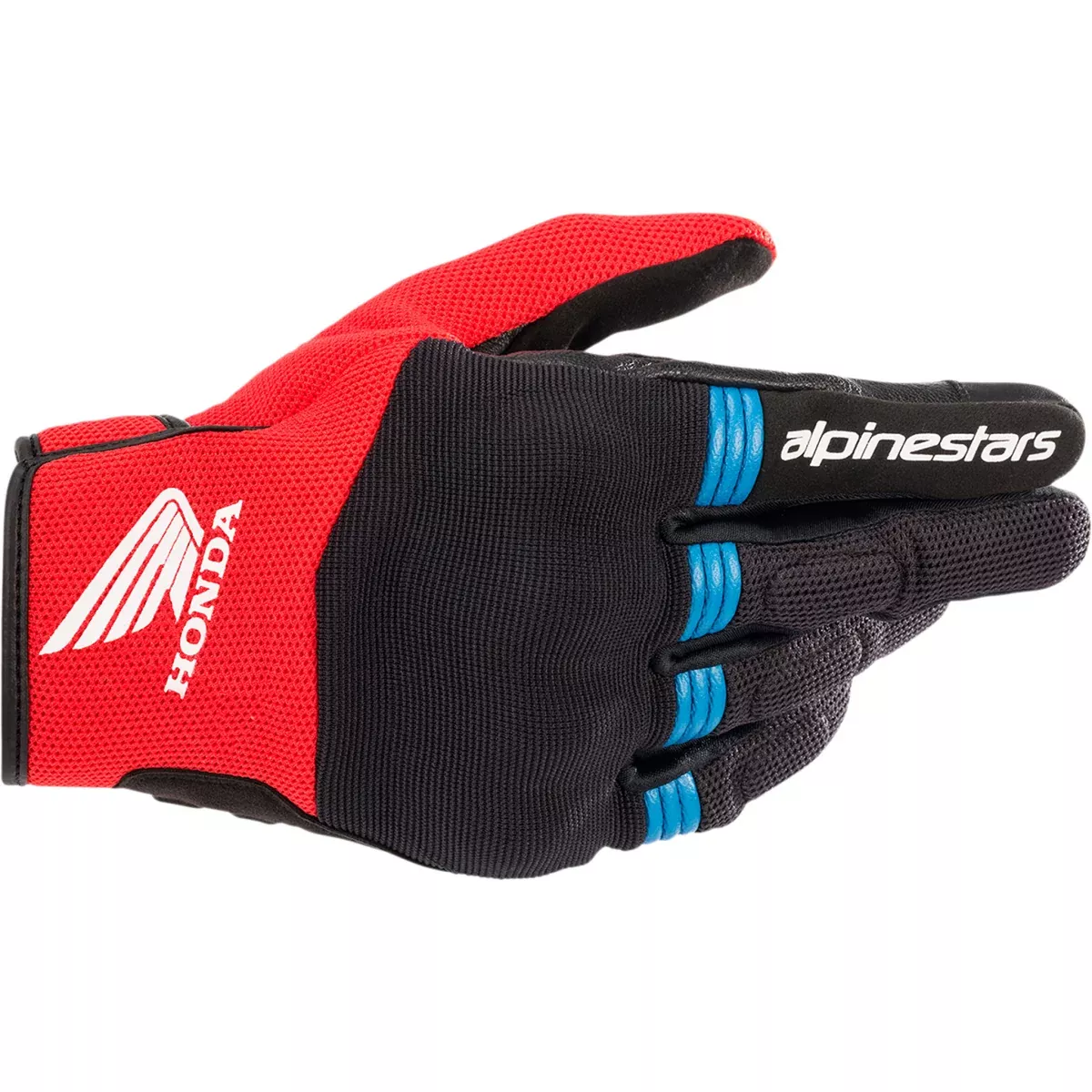 ALPINESTARS Honda Copper Gloves Black/Bright – Red/Blue