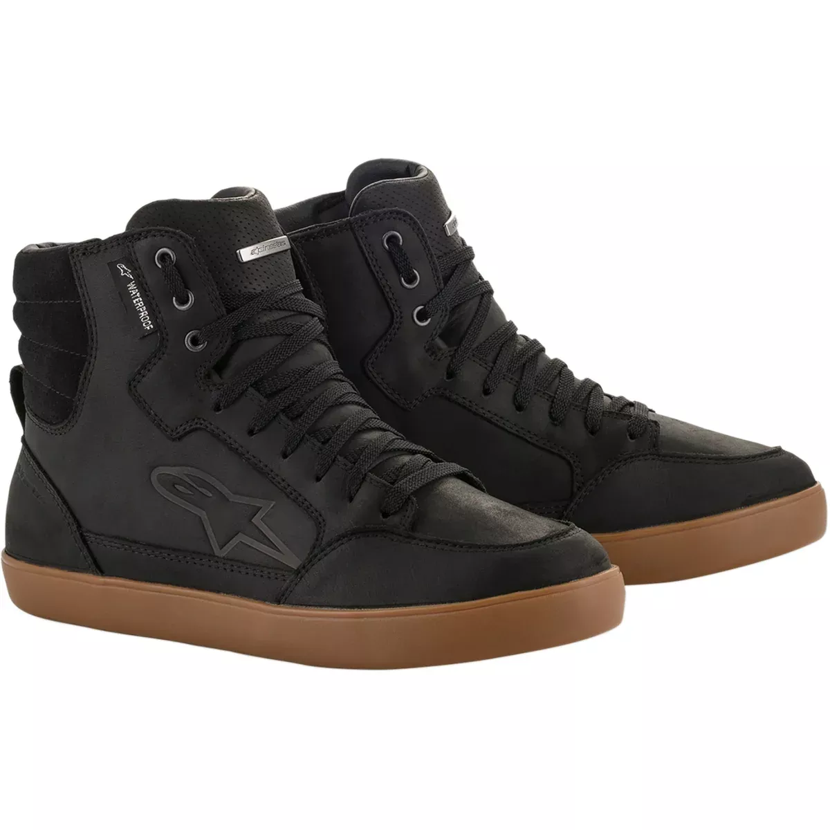 ALPINESTARS J-6 Waterproof Shoes Black - Gum US