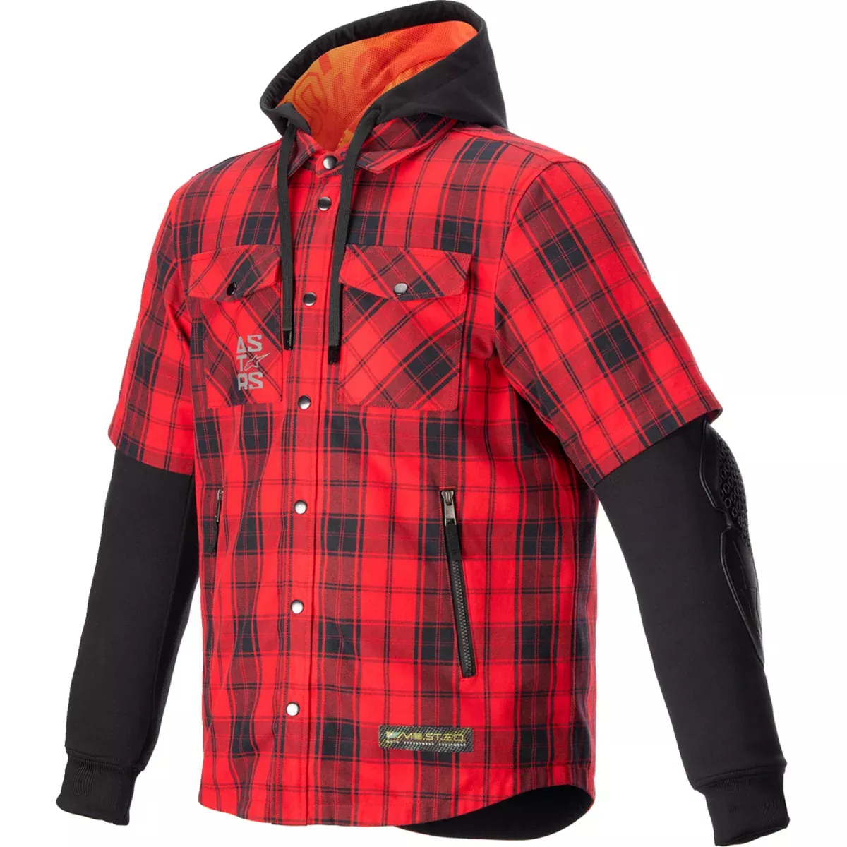 ALPINESTARS MO.ST.EQ Tartan Jacket Red/Black