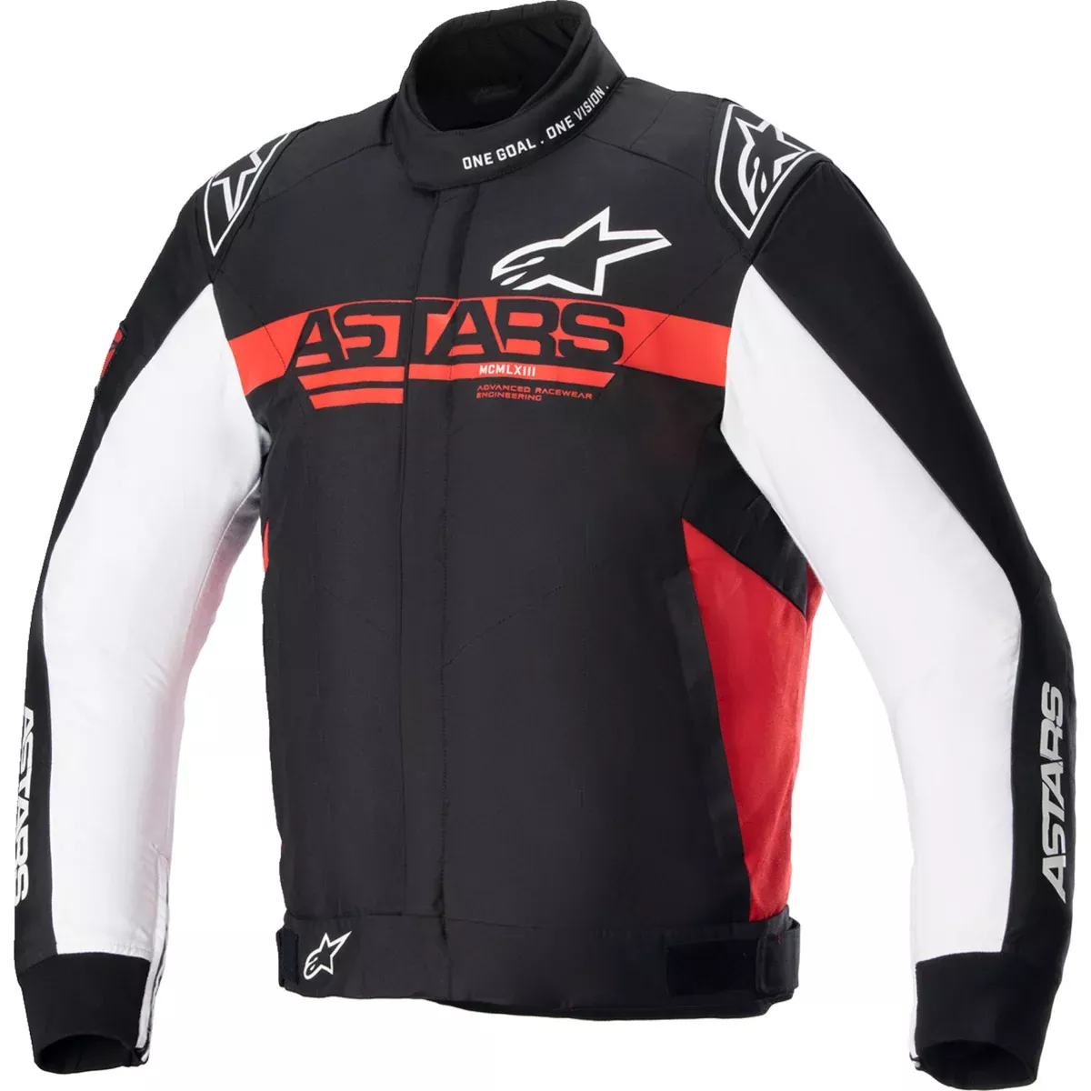 ALPINESTARS Monza Sport Jacket Black/Bright - Red/White