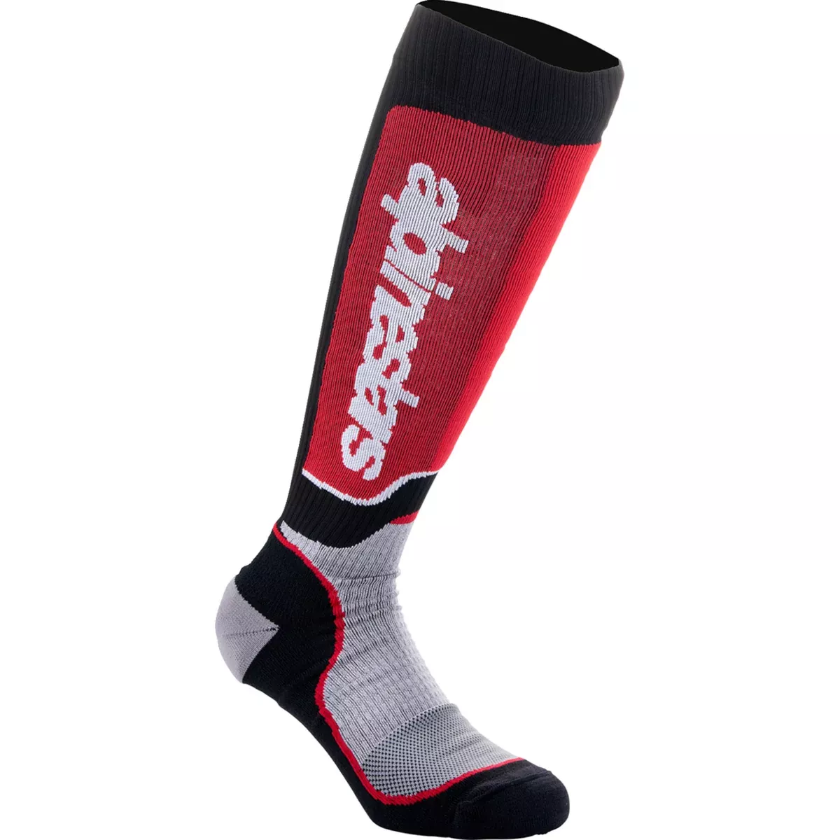 ALPINESTARS MX Plus Socks Black/Red/Gray