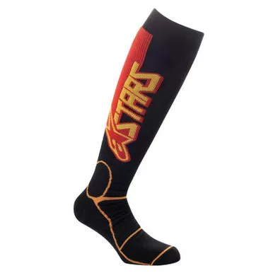 Alpinestars Mx Pro Black Yellow Tangerine Socks