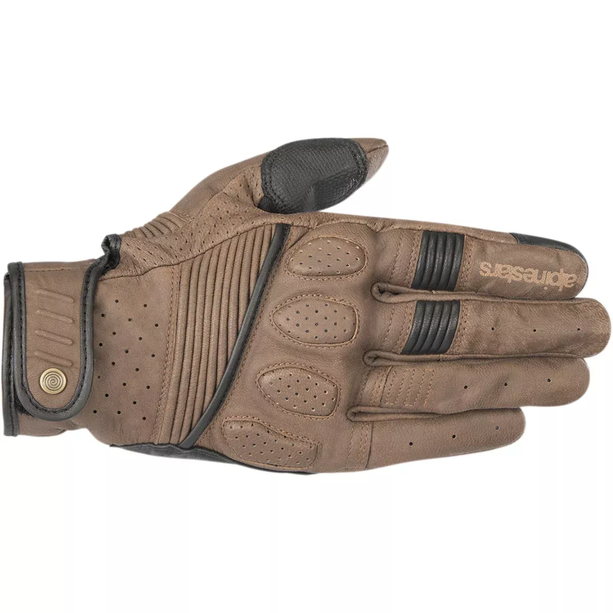 ALPINESTARS OSCAR Crazy Eight Gloves Brown/Black