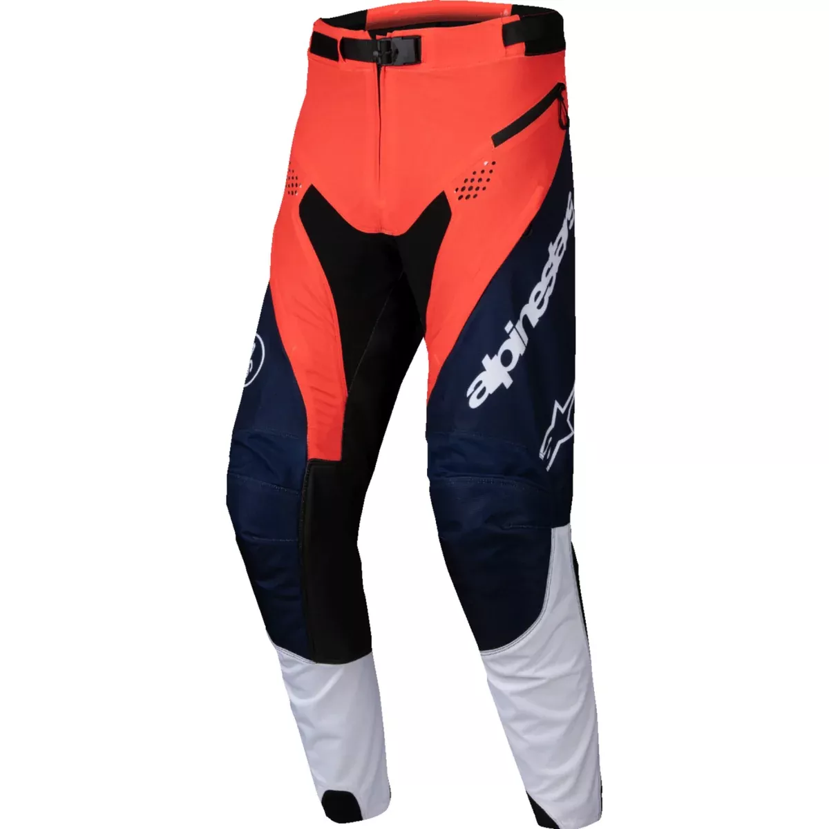 ALPINESTARS Pro-Dura Pants Navy/Hot – Orange/White