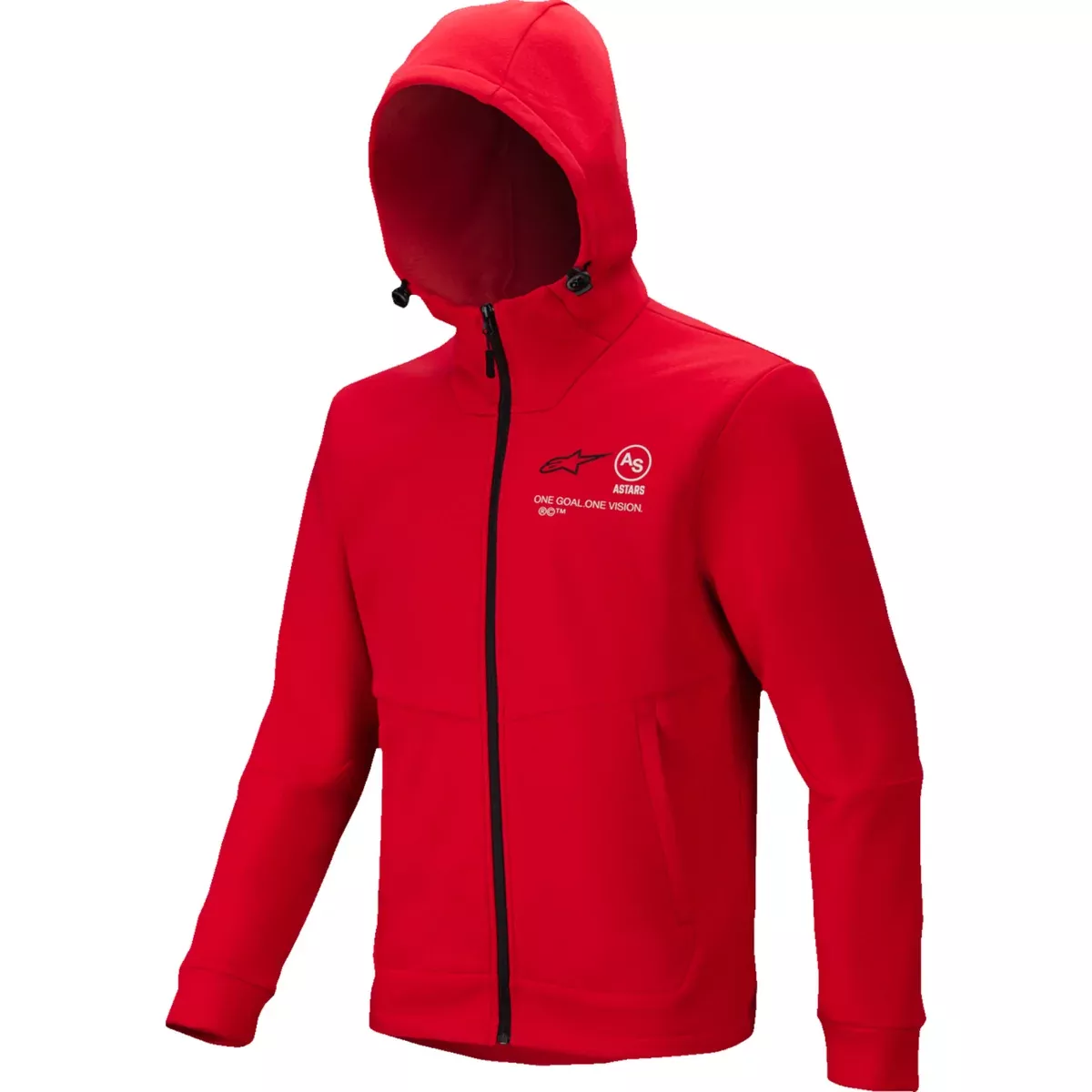 ALPINESTARS Racer MX Fleece Hoodie Bright - Red