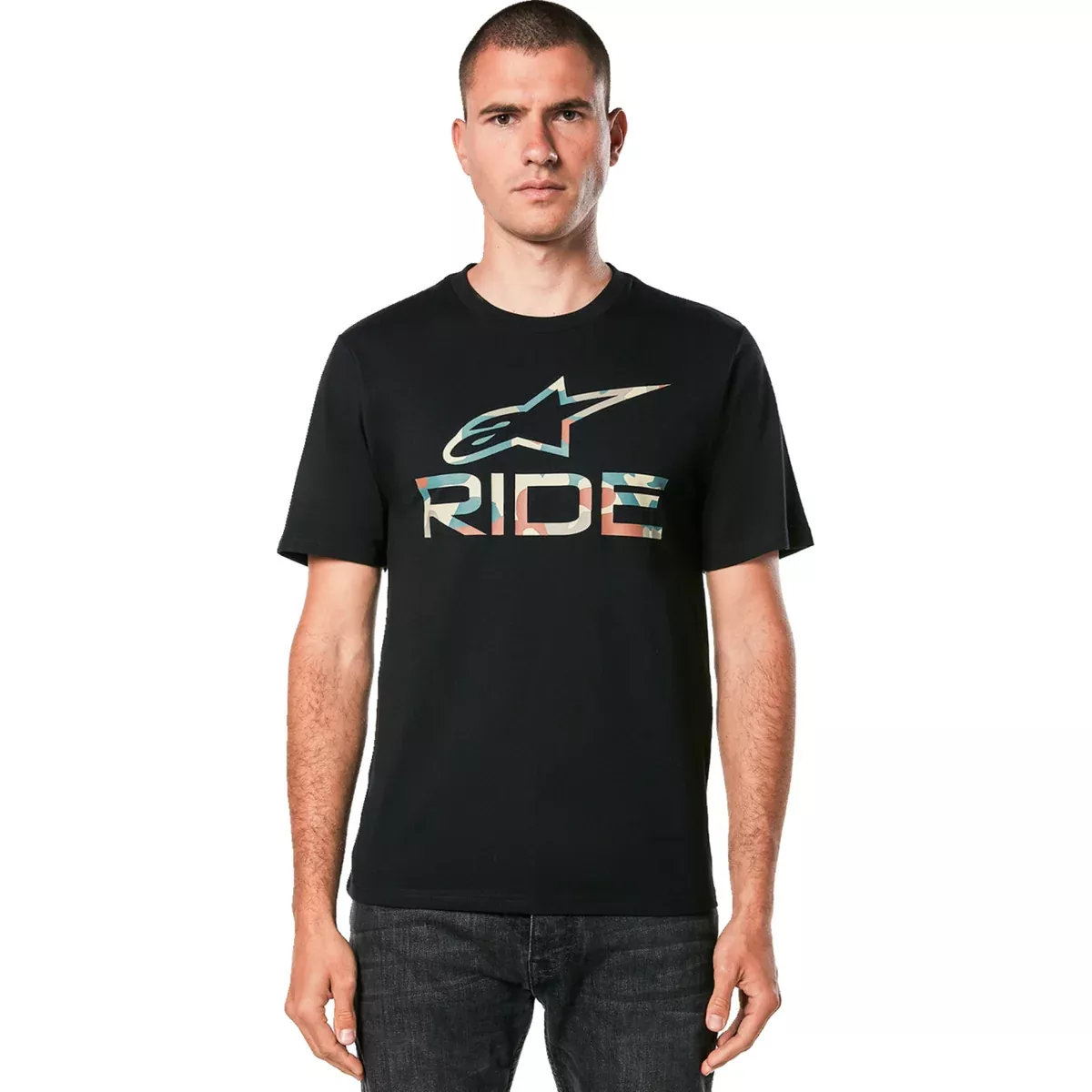 ALPINESTARS Ride 4.0 Camo CSF T-Shirt – Black
