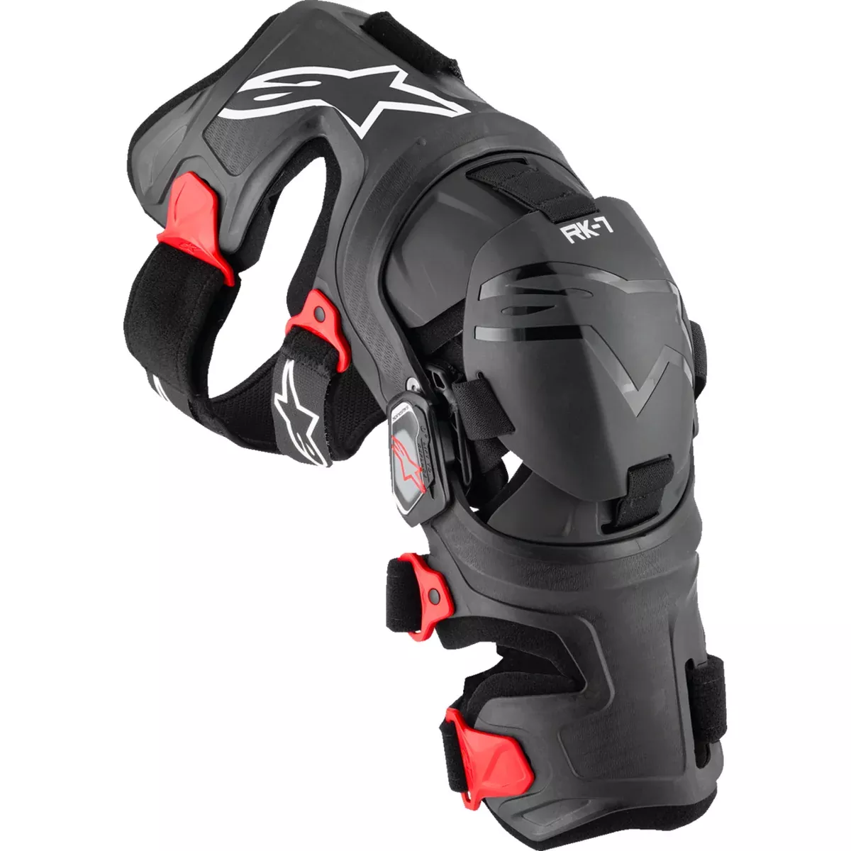 ALPINESTARS RK-7 Plasma Knee Braces Black/Red