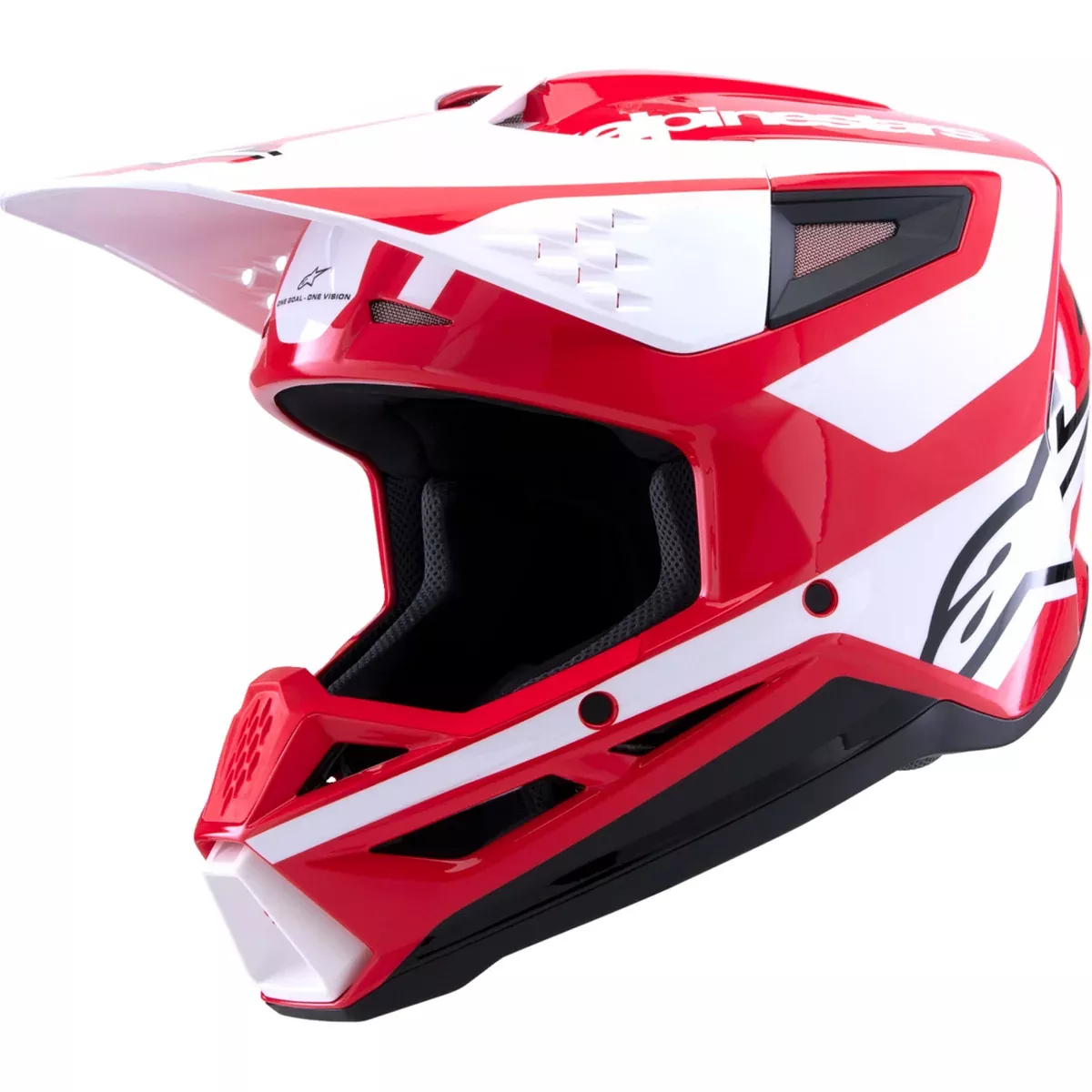 ALPINESTARS SM3 Heat Helmet – Gloss Red/White/Black
