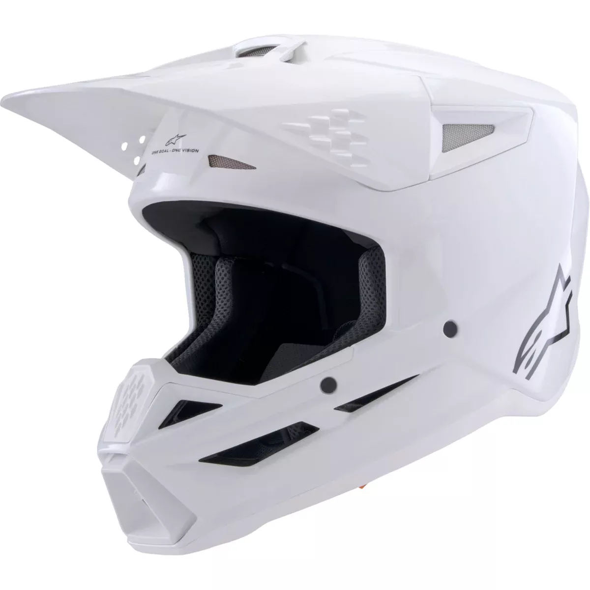 ALPINESTARS SM3 Solid Helmet – Gloss White