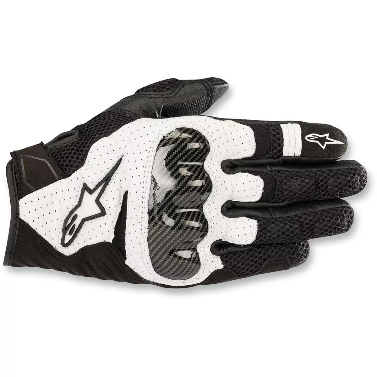 ALPINESTARS SMX-1 Air Carbon V2 Gloves Black/White