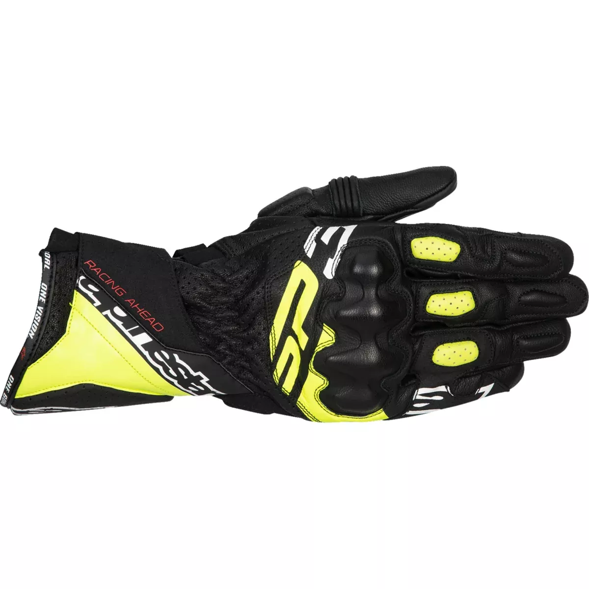 ALPINESTARS SP-3 Gloves Black/Fluo - Yellow/White