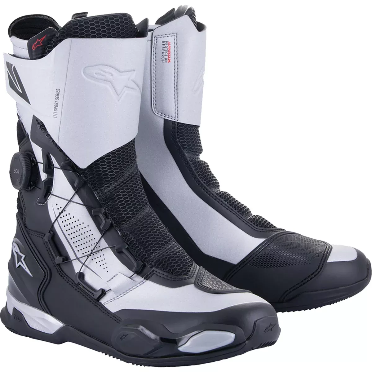 ALPINESTARS SP-X BOA Boots — Black/Silver – EU