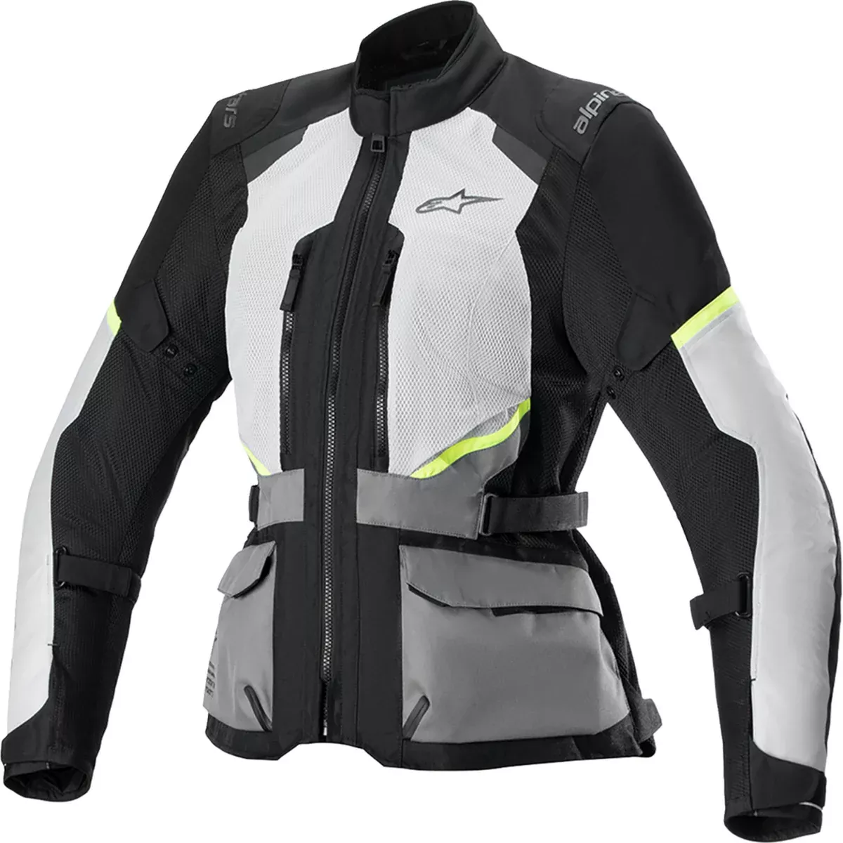 ALPINESTARS Stella Andes Air Drystar Jacket Ice – Gray/Dark Gray/Black