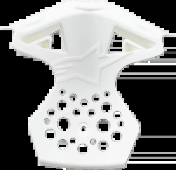 Alpinestars Supertech M8/M10 Chin Vent Frame - Gloss White - XS/S