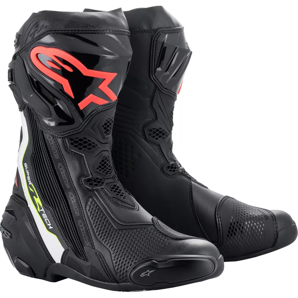 ALPINESTARS Supertech R Boots Black/Red – US / EU