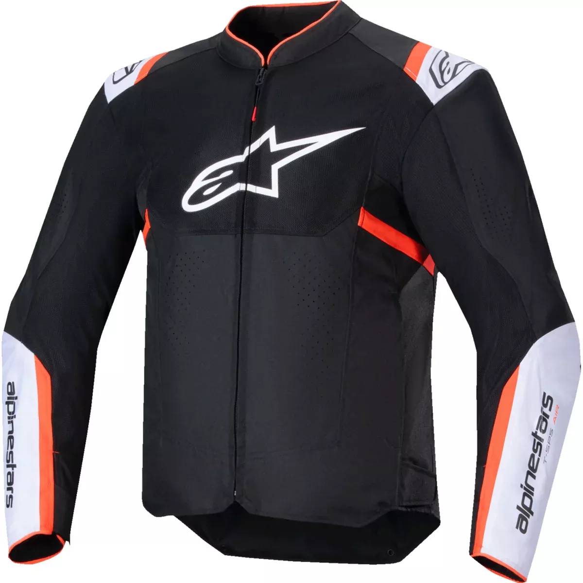 ALPINESTARS T-SPS Air v2 Jacket Black/White/Red – Fluo