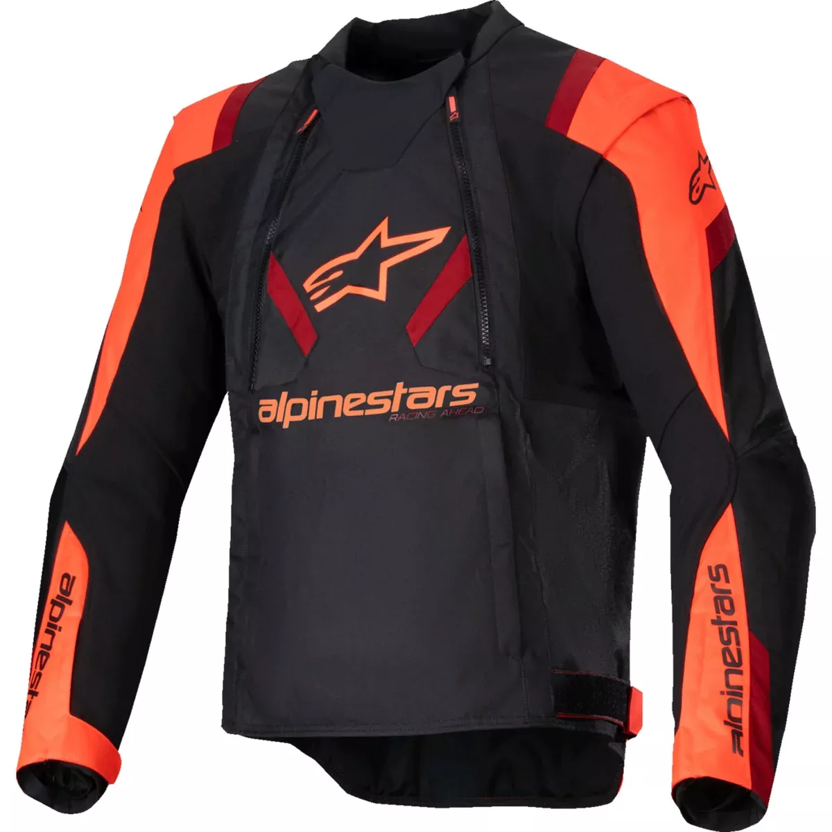 ALPINESTARS T-Stunt Air Jacket Black/Red – Fluo/Dark Red