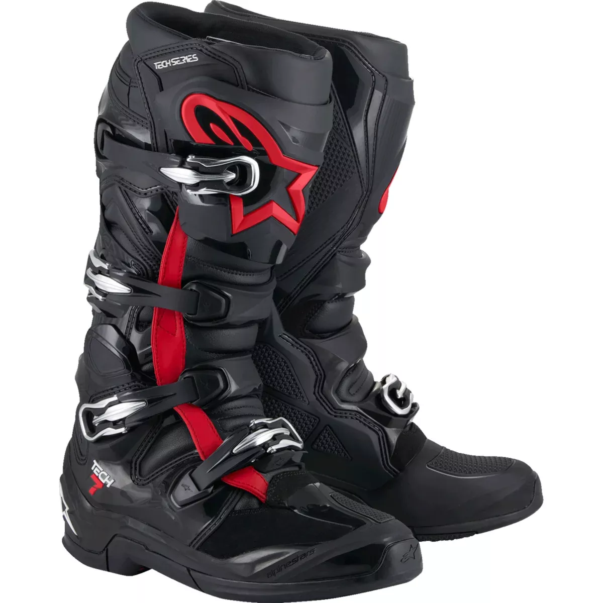 ALPINESTARS Tech 7 Boots Fluorescent – Red/Black US