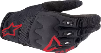 ALPINESTARS Techdura Gloves Fire - Red/Black