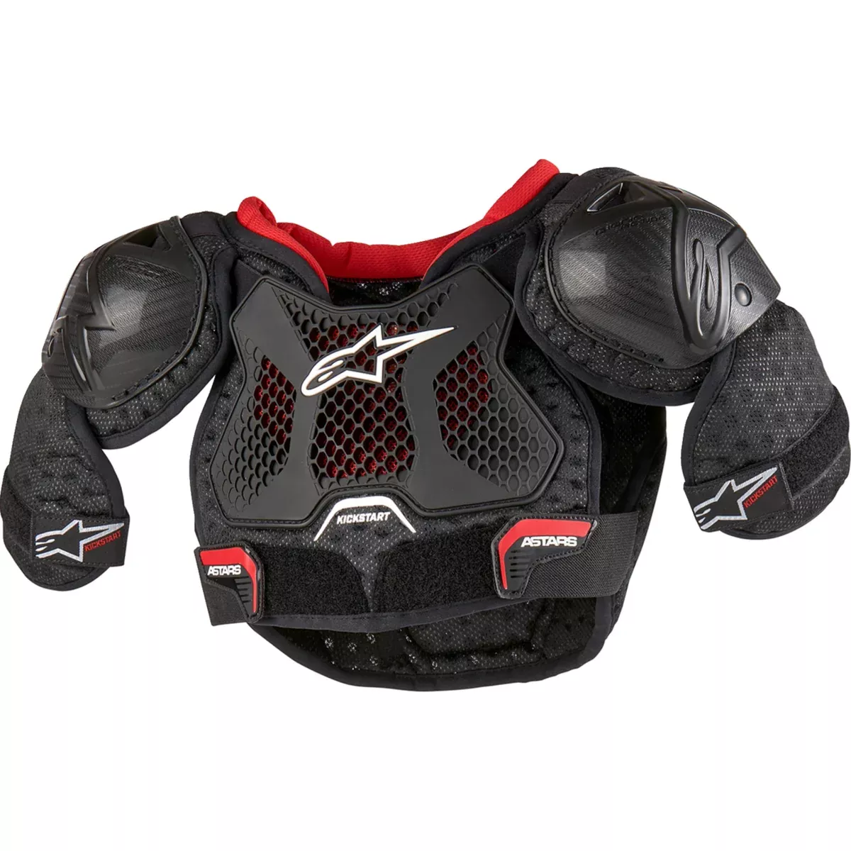 ALPINESTARS Youth Bionic Action Kickstart Chest Guard Black/Red