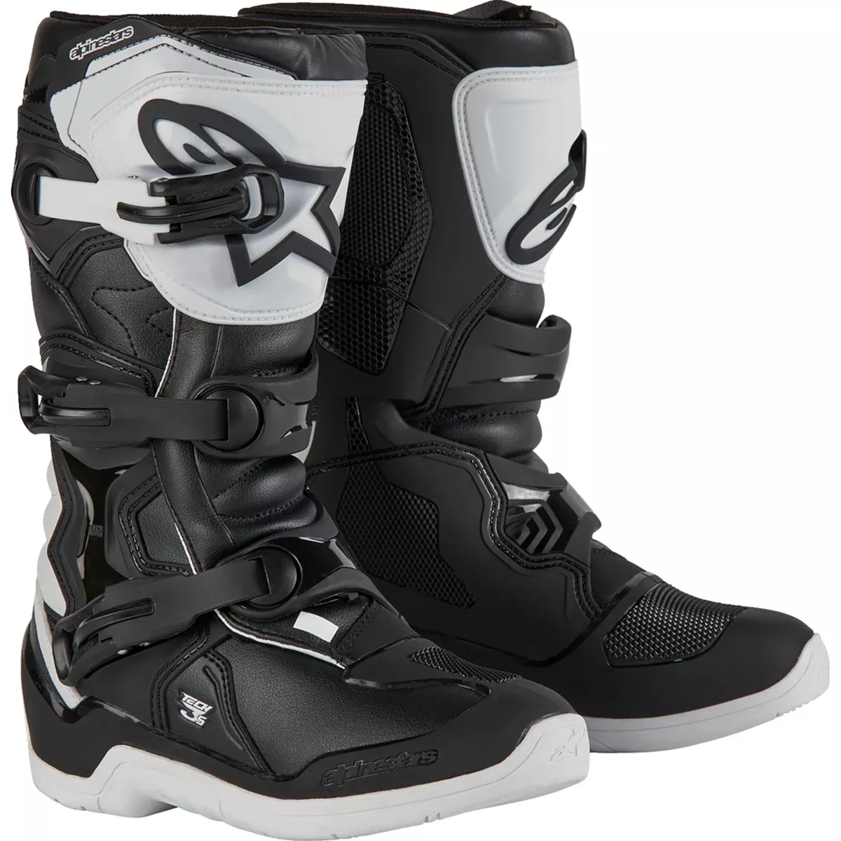 ALPINESTARS Youth Tech 3S Boots — Tech3S - Black/White US