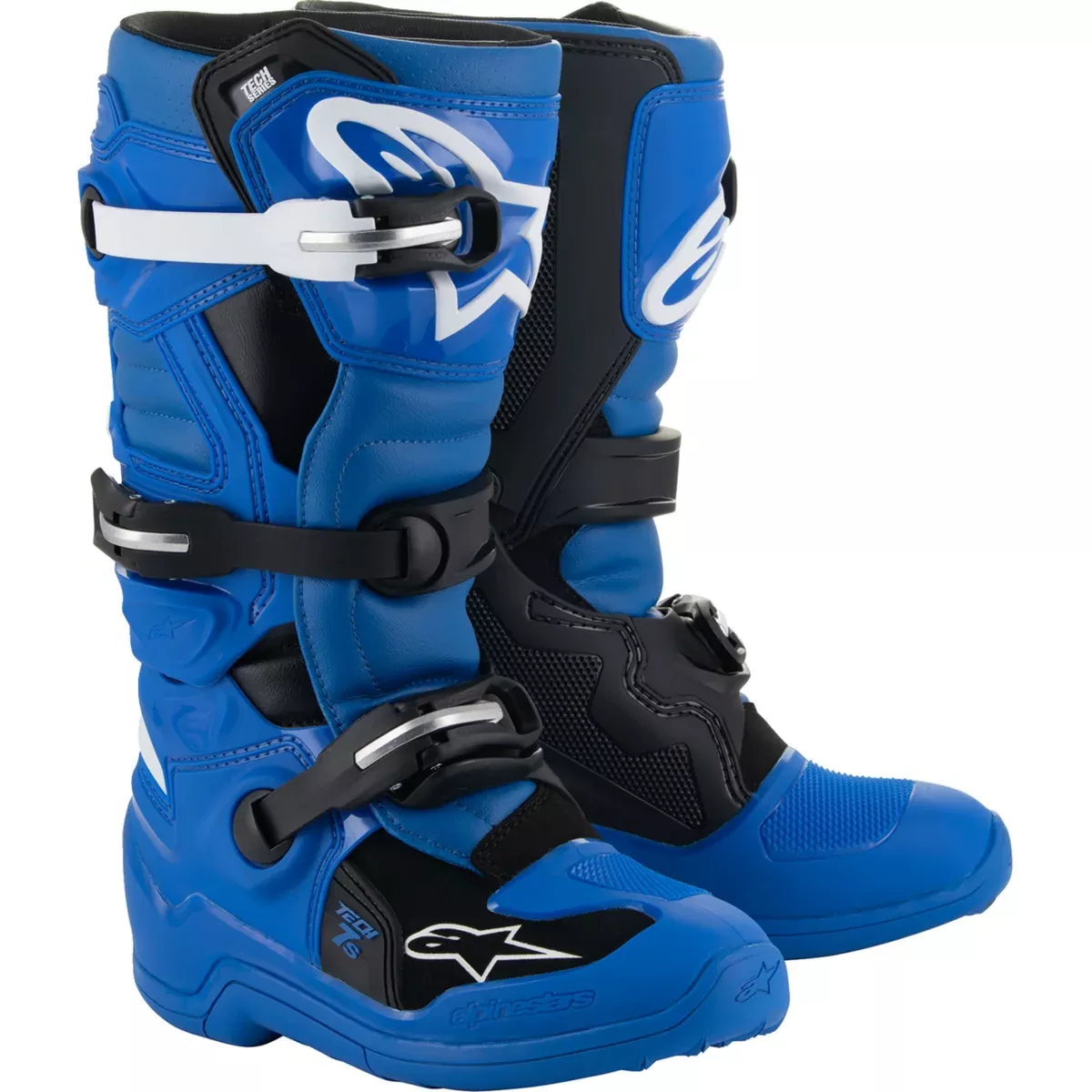 ALPINESTARS Youth Tech 7S Boots Blue/Black/White - US