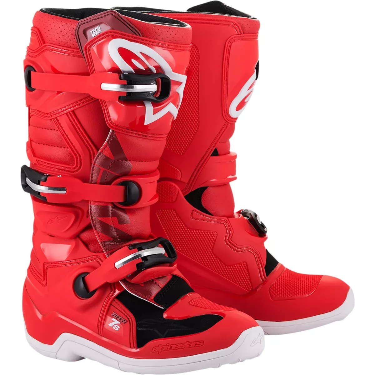 ALPINESTARS Youth Tech 7S Boots Red - US