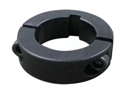 Aluminum Split Lock Collar (Metric) Black Anodized | 40mm ID
