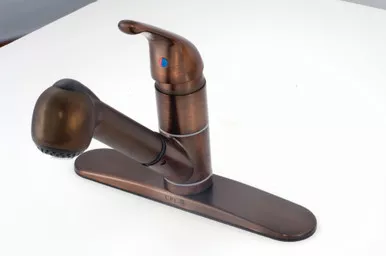 American Brass SL1000ORB Single Handle Faucet Deck Oil Rubbed Bronze