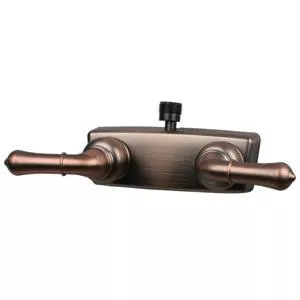 American Brass X-YOB53VBOB RV Shower Valve with D-Spud 4" Oil Rub Bronze