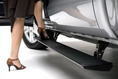 AMP Research 75137-01A Black PowerStep Running Board for Toyota Tundra & Sequoia