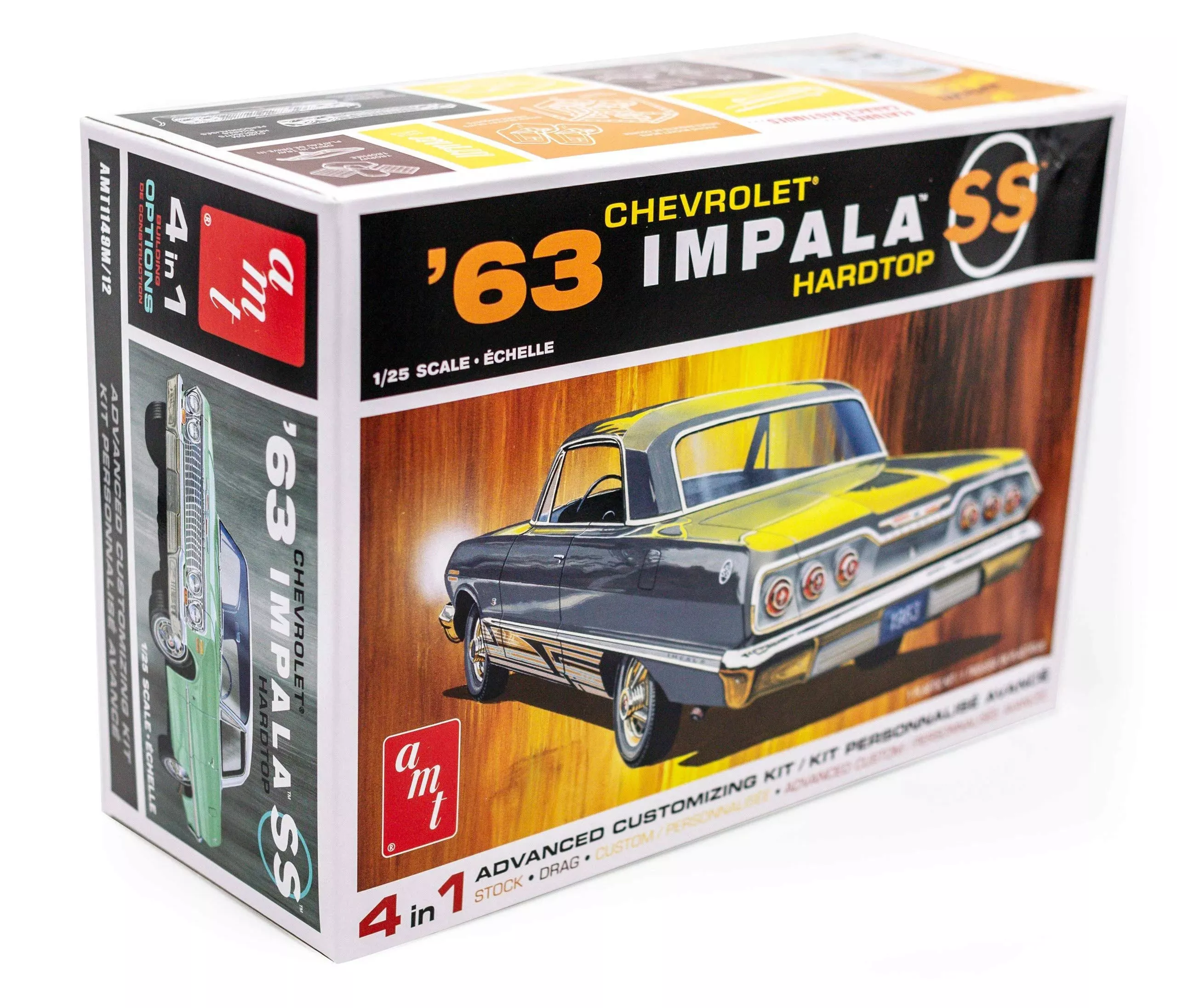 AMT 1963 Chevy Impala SS1:25 Scale Model Kit