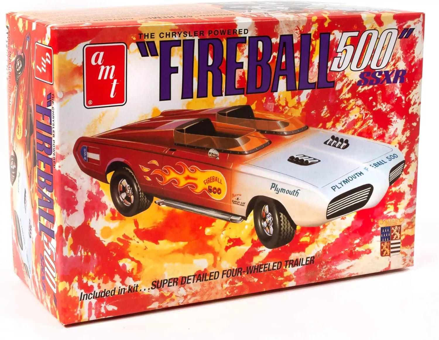 AMT Plymouth “Fireball 500” SSXR; Based on George Barris “Fireball 500” (1:25 Scale Model Kit)
