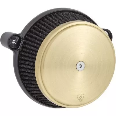 Arlen Ness 18-395 Brass Big Sucker Stage 1 Air Cleaner for Harley M8 17-Up
