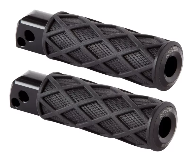 Arlen Ness Diamond Passenger Foot Pegs For Harley Softail 2018-2026