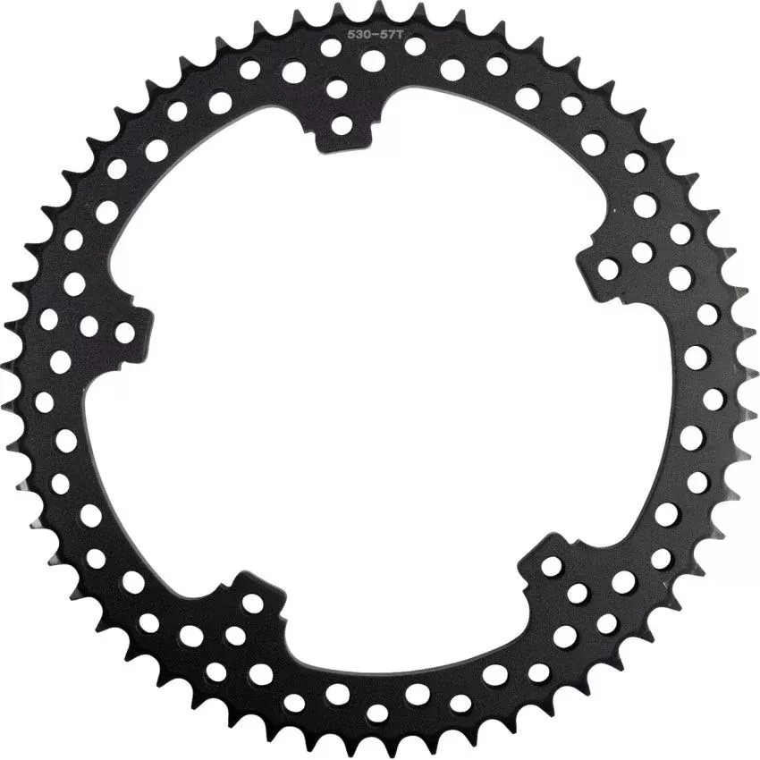 Arlen Ness Jagged All Black Repl Cush Drive Chain Conversion Kit Rear Sprocket
