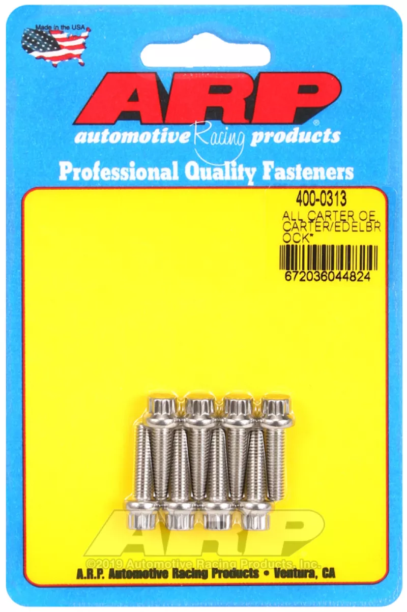 ARP Carburetor Bolt Kits