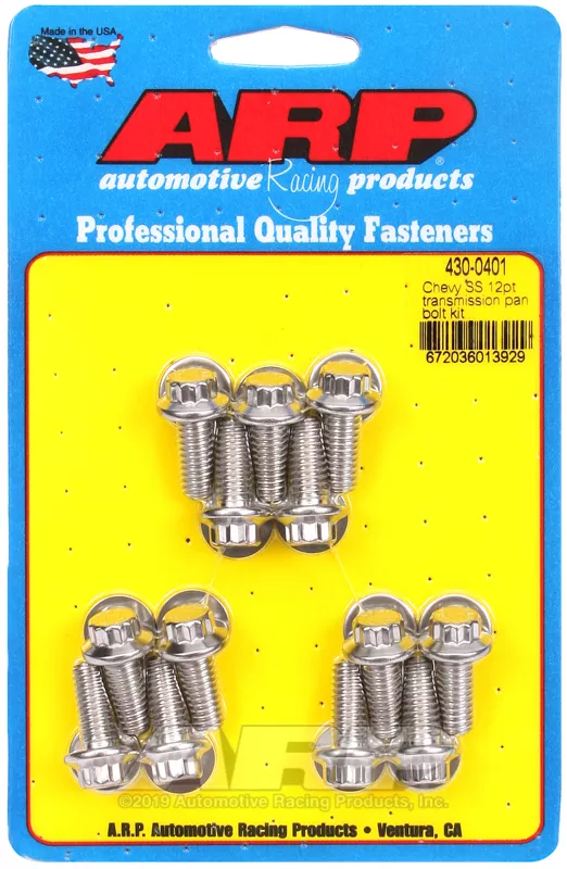 ARP Trans Pan Bolt Kits