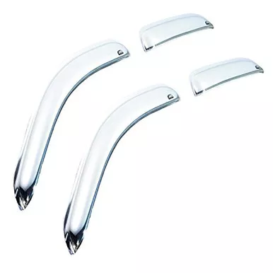 Auto Ventshade AVS 684233 Chrome Ventvisor Side Window Deflector, 4-Piece Set