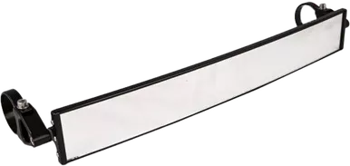 Axia 17" Wide Panoramic Rearview Mirror Black W/ 0.5" Arms - MODPRVMSM-BK